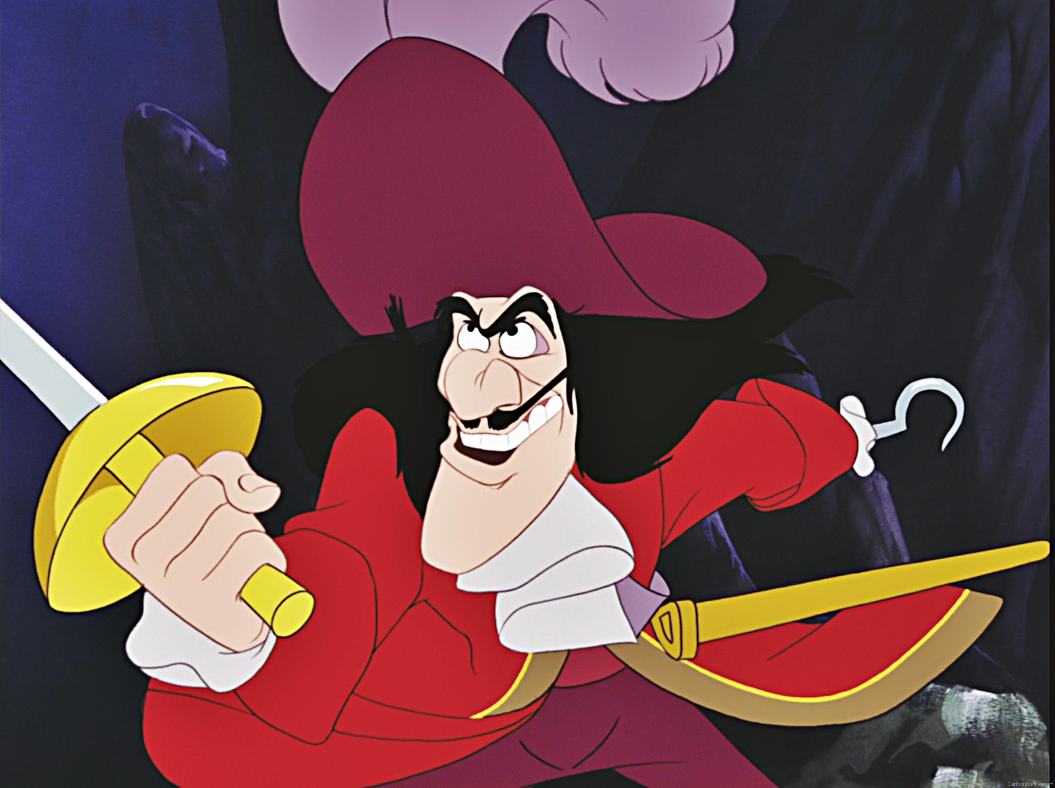 Disney Villian Captain Hook.