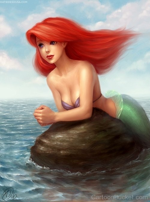 Drawing Of Ariel