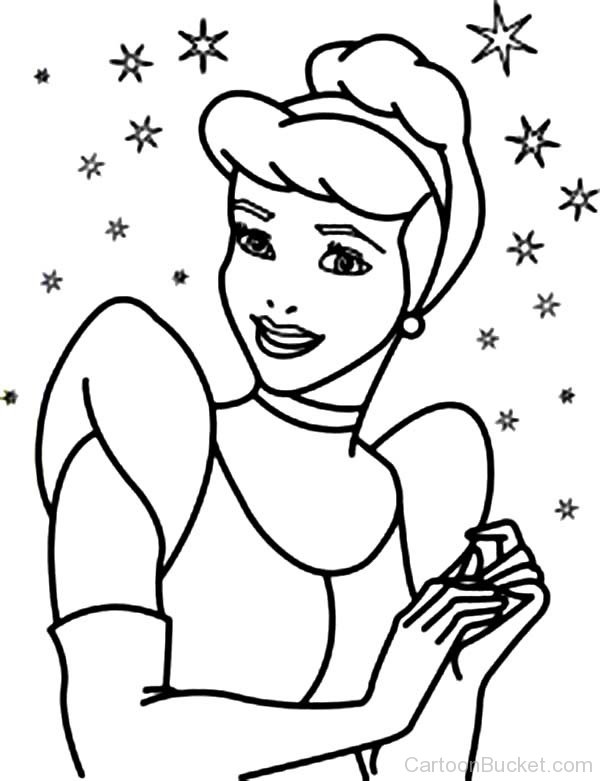 Drawing Of Princess Cinderella