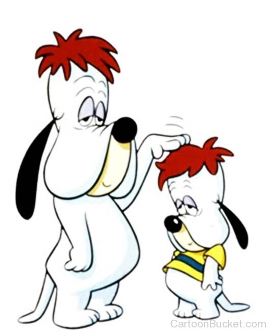 Droopy Dog With His Son