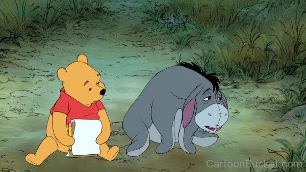 Eeyore And Winnie The Pooh