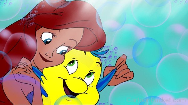 Flounder With Princess Ariel