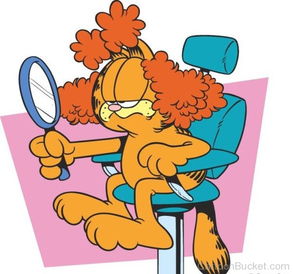 Garfield New Hair Style
