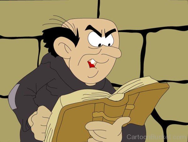 Gargamel Reading Book