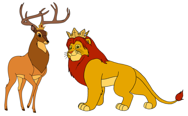 Prince Bambi And King Simba