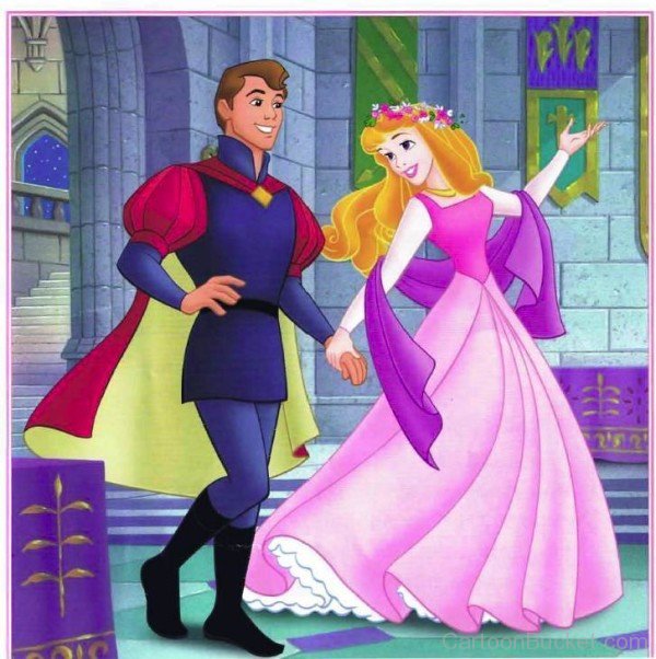 Princess Aurora Dancing With Prince Phillip
