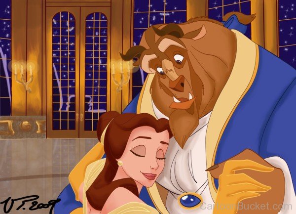 Princess Belle Hughed Beast