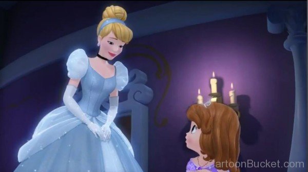 Princess Cinderella And Sofia