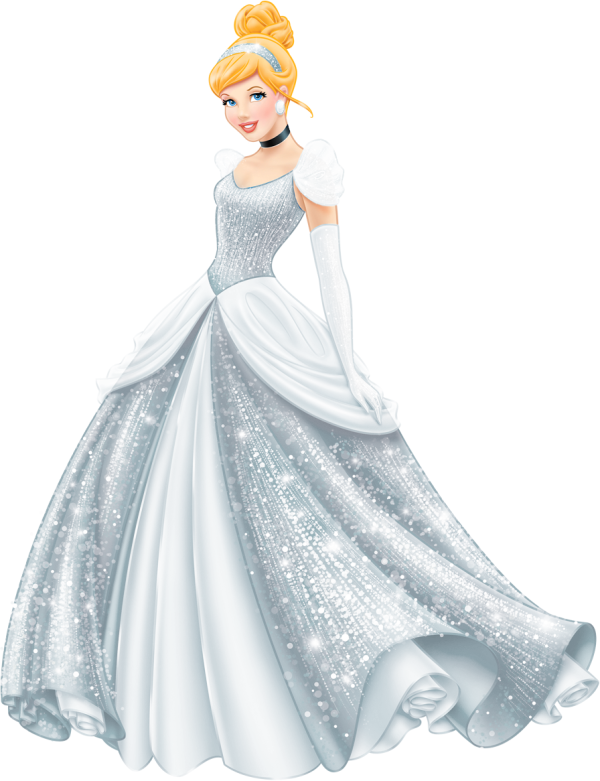 Princess Cinderella In Beautiful Dress