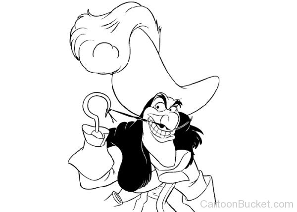 Sketch Of Captain Hook