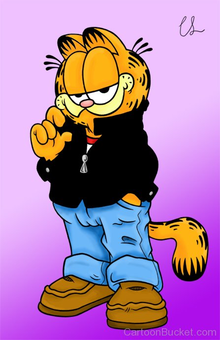 Stylish Garfield