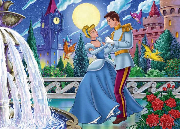 Amazing Picture Of Prince Charming And Princess Cinderella