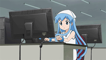 Anime Typing In Computer