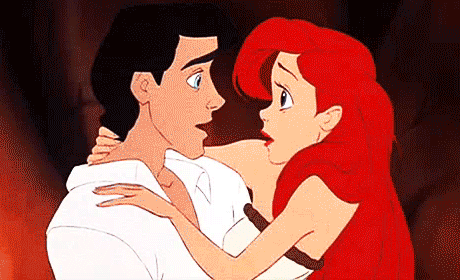 Ariel And Prince Eric Animated Picture