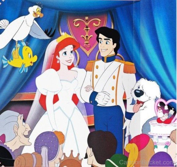 Ariel And Prince Eric Wedding