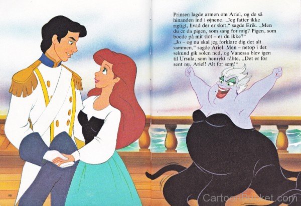 Ariel Prince Eric With Ursula
