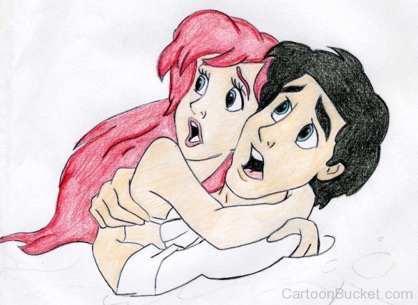 Ariel With Prince Eric