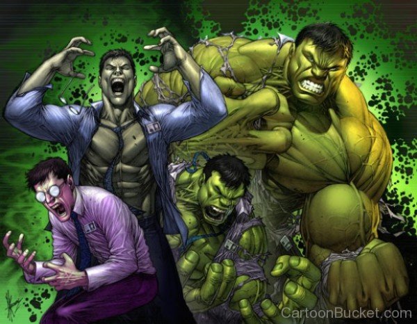 Hulk In Different Pose