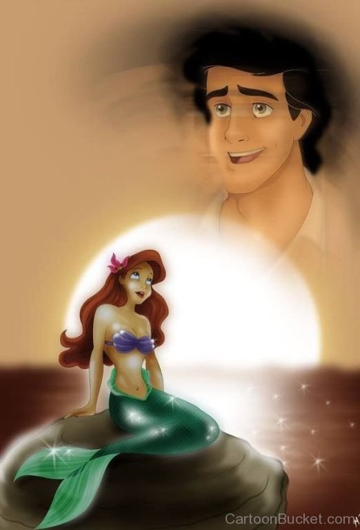 Image Of Ariel And Prince Eric
