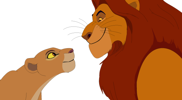 Image Of Mufasa And Simba