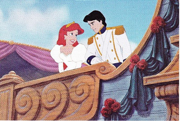 Image Of Prince Eric and Ariel