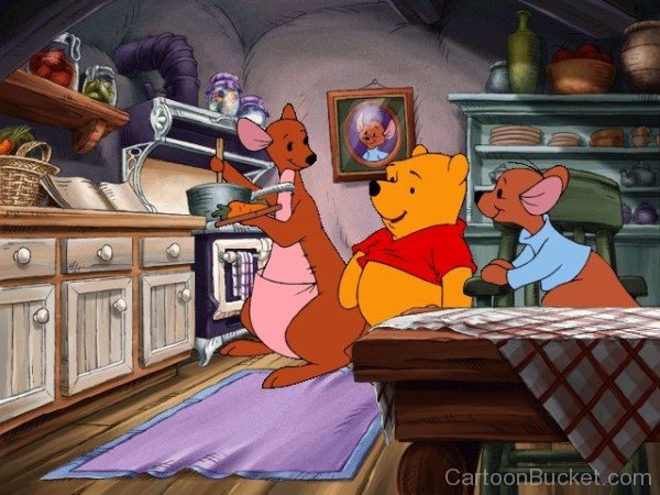 Kanga And Roo With Pooh