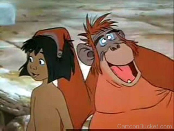 King Louie With Mowgli Image