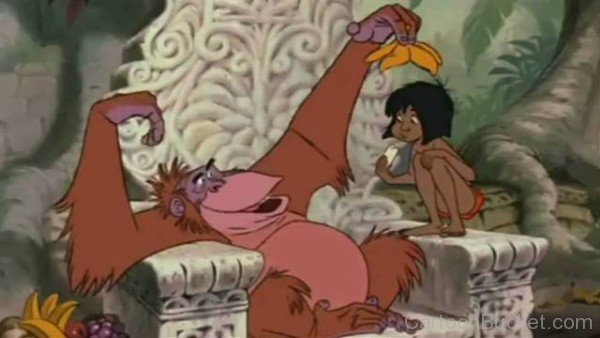 King Louie With Mowgli