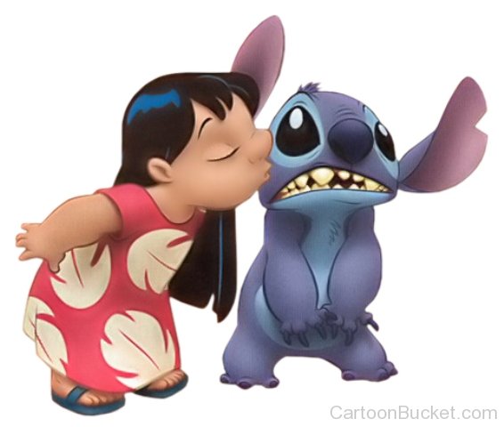 Lilo Kissing Stitch Pic