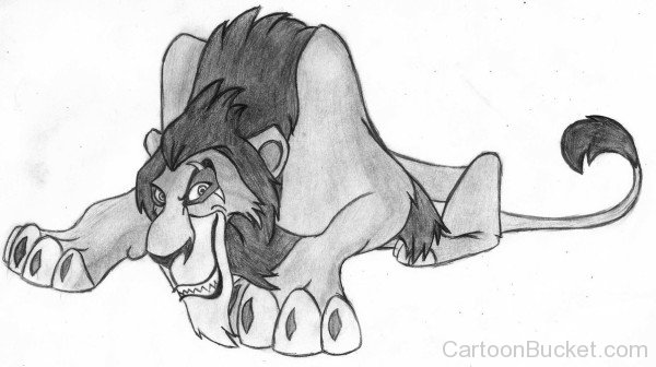 Lion King Scar Drawing