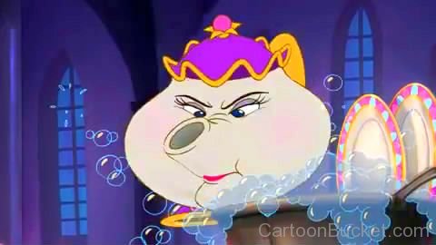 Mrs.Potts Looking Angry