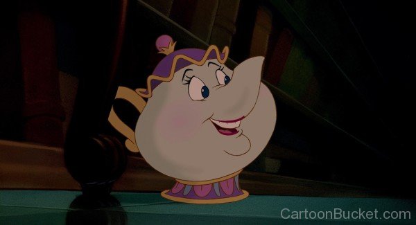 Mrs.Potts Looking Happy