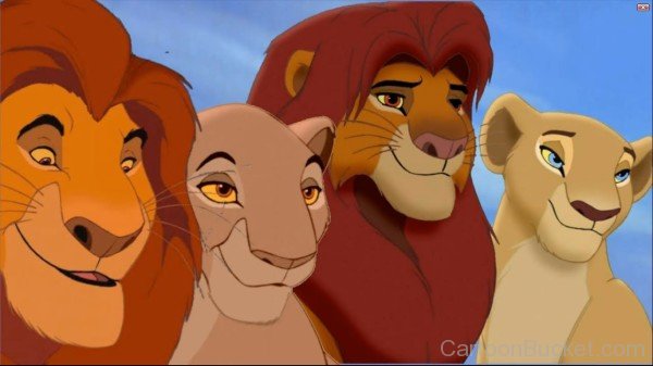 Mufasa With His Family