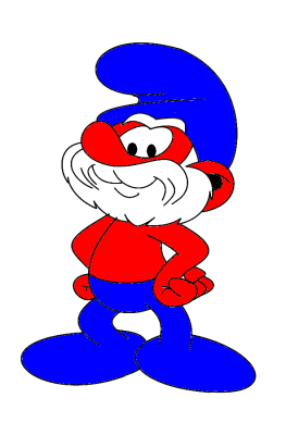 New Look Of Papa Smurf
