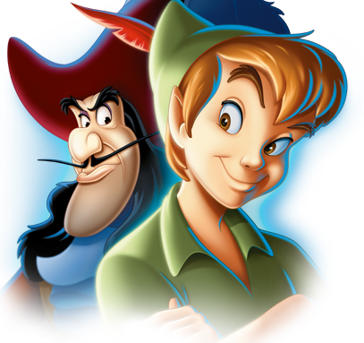 Peter Pan And Captain Hook