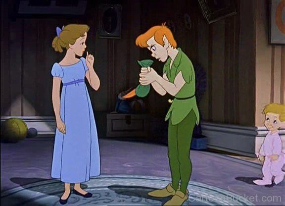Peter Pan And Wendy Darling.