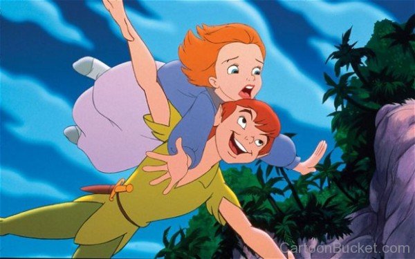 Peter Pan Carried Jane