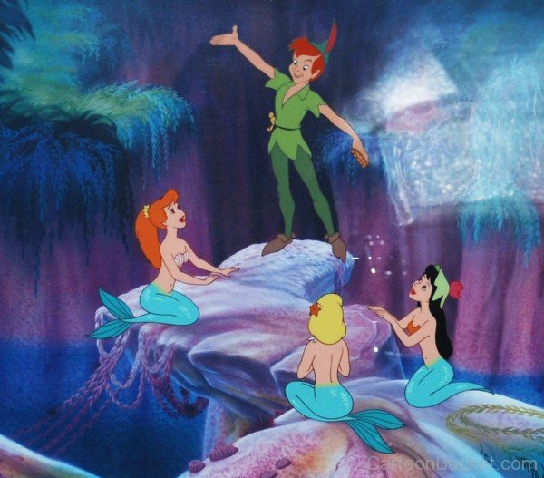 Peter Pan With Mermaids