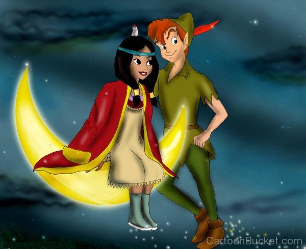 Peter Pan With Tiger Lily