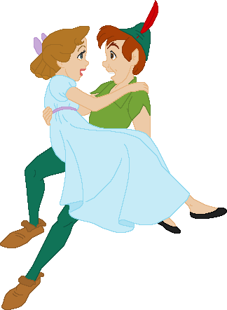 Picture Of Peter Pan And Wendy Darling