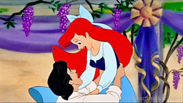 Picture Of Prince Eric and Ariel
