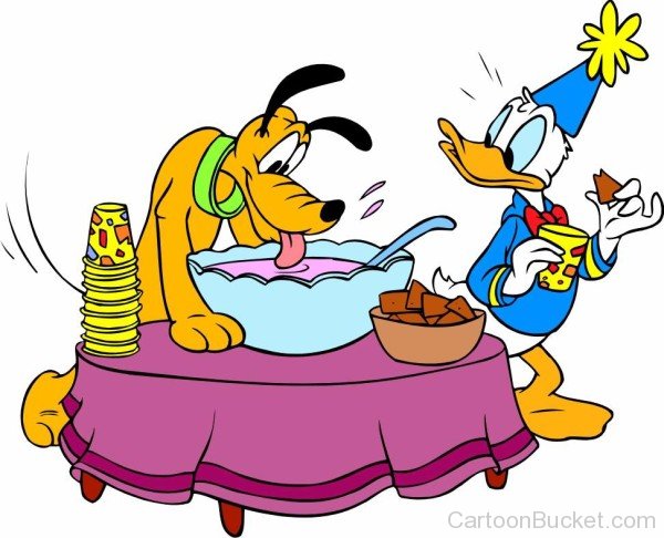 Pluto And Donald Duck