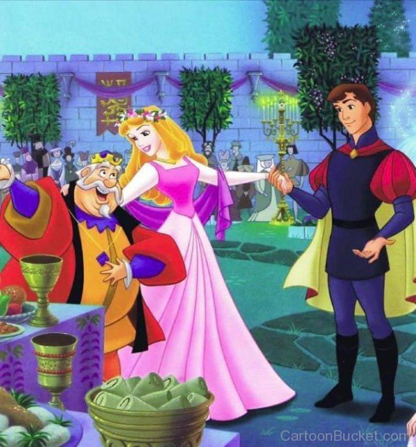 Princess Aurora and Prince Philip Image