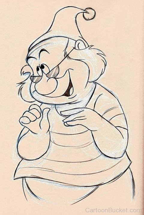 Sketch Of Mr.Smee