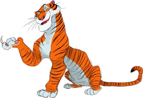 Sketch Of Shere Khan