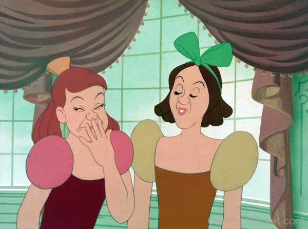 Anastasia Tremaine And Drizella Laughing