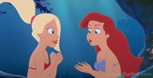 Arista And Ariel Talking With Eachother