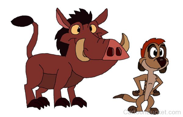 Baby Timon And Pumbaa