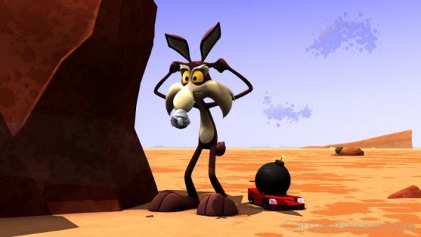 Big Eyed Wile.E Coyote