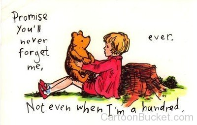 Christopher Robin And Winnie The Pooh Painting